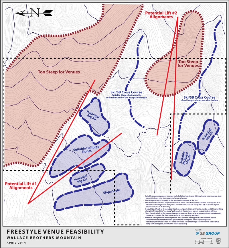 ski/snowboard map